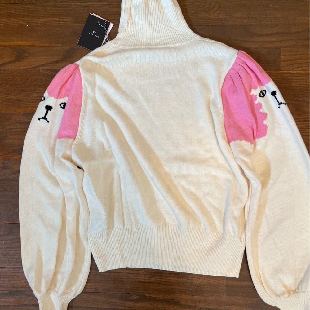 Lazy Oaf Dog sleeve sweater